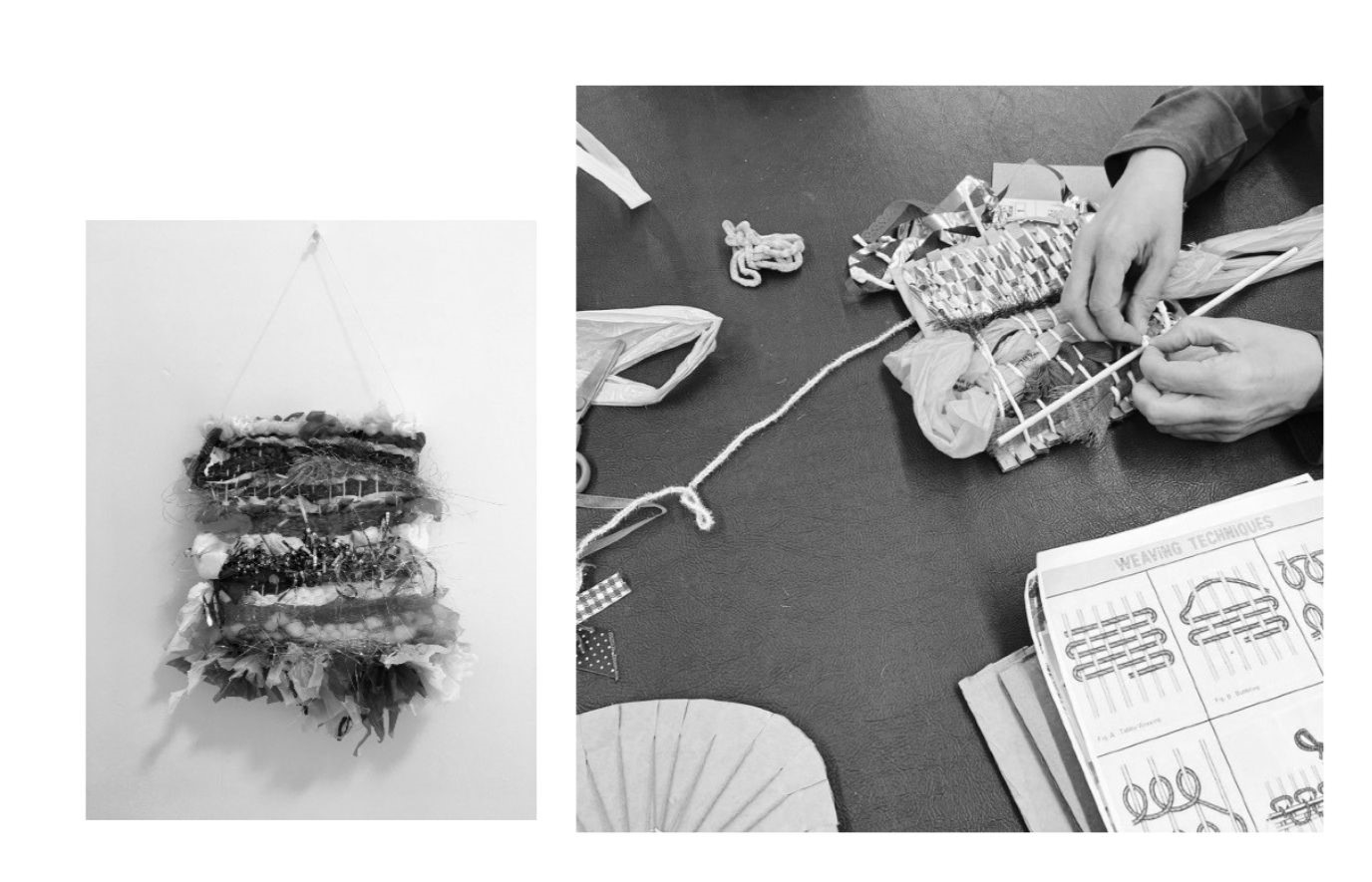 REALLY RUBBISH WEAVING: A WORKSHOP on MAKING GOOD OF RUBBISH